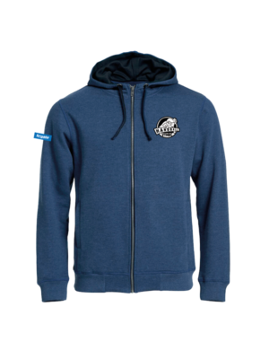 Sweat bleu capuche zippé VTHBC Homme